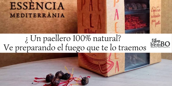 ¿ Un paellero 100% natural?  Ve preparando el fuego que te lo traemos