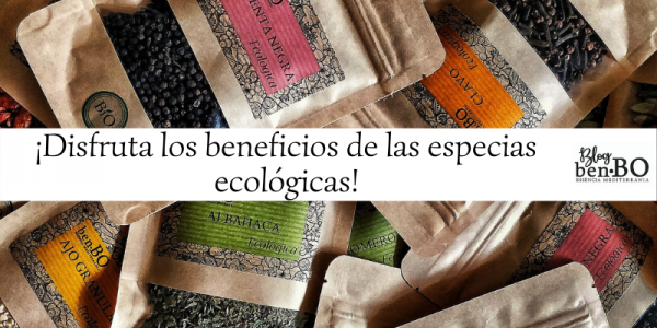 ¡Disfruta los beneficios de las especias ecológicos!